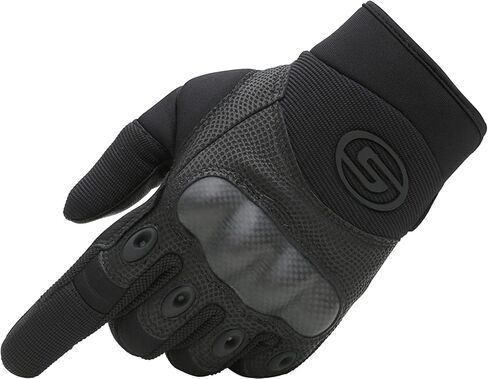 Seibertron Carbon Fiber Hard Knuckle Sheepskin Palm Motorcycle Gloves Khaki S in Saudi Arabia