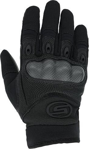 Seibertron Carbon Fiber Hard Knuckle Sheepskin Palm Motorcycle Gloves Khaki S in Saudi Arabia