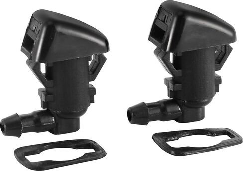 2 قطعة فوهة غسالة الزجاج الأمامي جت رذاذ ثقب واحد لفورد إيدج 2011-2015 لينكولن MKX 2011-2015 BT4Z-17603-A in Kuwait