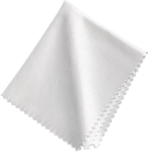 قماش تنظيف كبير جدًا من الألياف الدقيقة للإلكترونيات (17.5 × 16_بوصة_أبيض) - قماش تنظيف العدسات كبير الحجم لتنظيف شاشات الأجهزة الإلكترونية المختلفة والنظارات والأسطح الحساسة (5 عبوات) in Kuwait