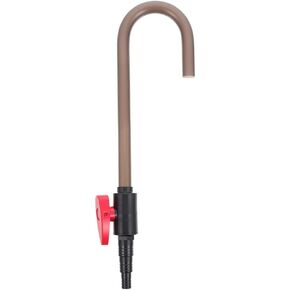 DONGKER Fish Tank Hook Water Changer,Hanging Aquarium Vacuum Water Filler with Flow Switch for 1/2" 5/8" 3/4" Fish Tank Water Pipe