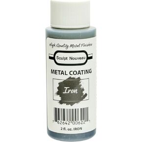 Aves Sculpt Nouveau Metal Coatings-Paint Paint Real Real-زجاجة 2 أوقية-الذهب-مرن ، متين ، تجفيف سريع ، سهل الاستخدام لمختلف التطبيقات