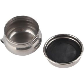 Stainless Steel Oil Painting Cup Double Single Dipper Palette Container Cup Drawing For Outdoor Artists (F-332)