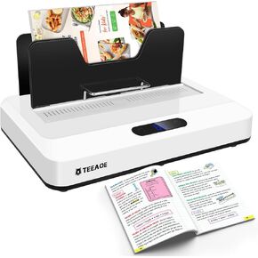 Thermal Binding Machine 500-Sheet - Electric InstantBind Tech w/Touch Control + Air Cooling System - A4/A5/Letter for Office/School/Home