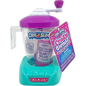 Craz-Slimy Crazy Blendz DIY Slime Making Mixer - Assorted Colors - Kids DIY Slime Craft Kit, Easter Basket Stuffer, 5" x 3.25"