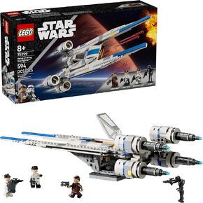 LEGO Star Wars Rebel U -Wing Starfighter Set - تشمل Cassian Andor و Dedra Meero و K -2SO - لعبة الحركة النموذجية لعشاق Andor - فكرة هدية عيد ميلاد للبنين والبنات والأطفال والأعمار 8+ - 75399