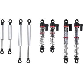 8pcs Metal Chock Assorber مجموعة DIY undased for 1:32 Orlandoo Hunter OH32X02 PIPE OFF-ROAD CLAGING RC ARMARGED PARTS