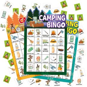 لعبة Buncy Camping Bingo Game للأطفال