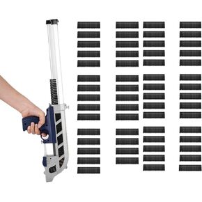 PEX Stapler Portable Foamboard Stapler Kit with 3300 Pcs Staples Foamboard Staples PEX Pipe Stapler Foamboard Staple Gun 1-1/2″ Staples for 1″ & 2″ Foamboard