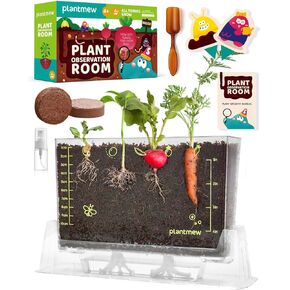 Root Viewer Kit for Kids - Easter & Birthday Gifts - STEM Science Gardening Toy for Ages 4-12 - Grow Your Own Plant - Kids Craft & Outdoor Activity Set - Educational Toys for Boys Girls 4-8 Year Olds