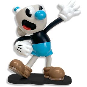 Toynk Cuphead Mugman Create-A-Figure 3 بوصة مصغرة البالغين | أجزاء متعددة قابلة للتبديل لتظاهر ، التخصيص