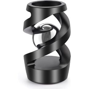 Upgraded Kinetic Desk Toys, Kinetic Spinning Desk Toy for Office for Adults, Quite Fidget Toys for Kids Teens, Desk Fidgets for Adults with ADHD (Grey Rose Gold) in Kuwait