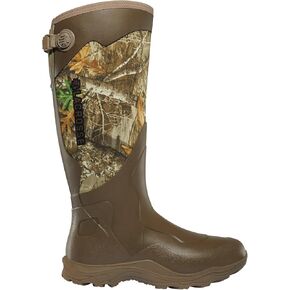 حذاء صيد LaCrosse Alpha Agility مقاس 17 بوصة للرجال، Mossy Oak Green Leaf - 11 D