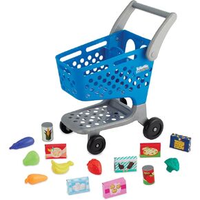 Kidoozie فقط تخيل العربة التسوق PlaySet Age 2+ Play Play المطبخ عربة البقالة البقالة