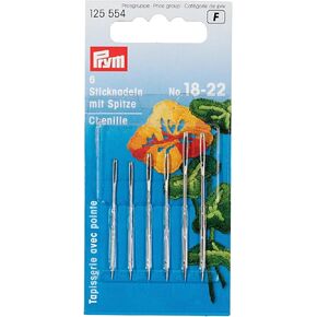 Prym Chenille Needles, No. 18-22, 6 PC