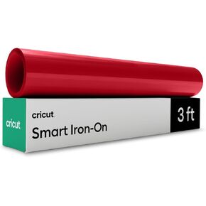 Cricut Smart Iron On, White (13in x 3ft) - HTV Heat Transfer Vinyl - Matless Cutting for Long cuts