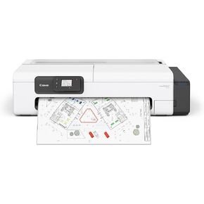 Canon ImagePrograf TC -21 24 " - طابعة تنسيق كبير ، طابعة ملصق ومخطط ، وحدة تغذية ورق لفة وقطع تلقائية ، تشمل 280 مل من الحبر والأبيض