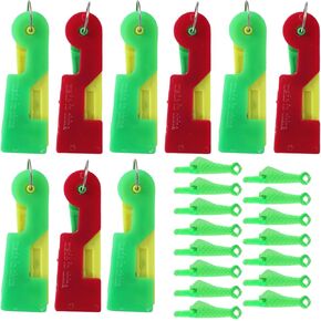 24 Pcs Automatic Needle Threaders for Hand Sewing,Quick Sewing Machine Needle Threaders Tool for Craft Embroidery,Cross Stitch Knitting
