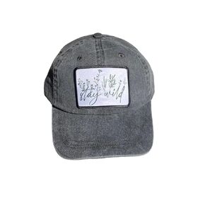 Stay Wild Baseball Cap - Cute Patch Hat