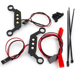 RC Front & Rear LED Lights Set for Tra-xxas Mini Maxx Small X Brushless 2S Rc 4Wd 1/16 RC Crawler Car Upgrade Parts