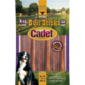 Cadet 9-12" Bull Sticks, 12 CountQ
