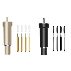 شفرة النقطة الجميلة (4pcs) والسكن+شفرة قطع عميقة (4pcs) والسكن