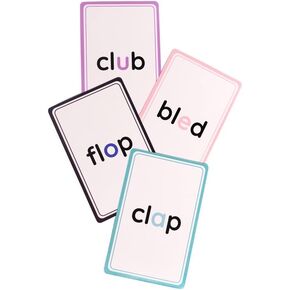 Wild Words Beginning Blends Phonics Card Game – Fun Educational Reading Game for Kids, Early Literacy Flashcards, Vowel & Sound Matching, Homeschool & Classroom Learning Game