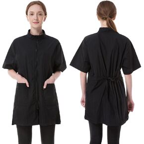 الكلاب هيئة سميك مقاوم للماء سترات الحلاق للنساء للنساء Pet Groomer Smock المضادة للتجميل الحلاق Smock