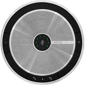 EPOS SENNHEISER SP20 USB مكاتب مكاتب مكاتب مكبر الصوت مع الميكروفون للكمبيوتر ، والهاتف المحمول - المؤتمرات ، والصوت ، والفيديو ، والتعلم عن بعد ، والعمل عن بُعد ، والتكبير ، والفرق ، وحزمة GTW مع دعم الذهب الأولوية