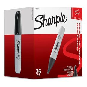 Sharpie Sanford chisel tip علامة دائمة