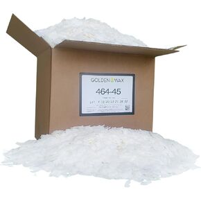Golden Brands 464 Soy Wax, 45 poundlb Box, Golden Wax 464 Natural Soy Wax Flakes for Candle Making and DIY Projects, All-Natural, Paraffin-Free Candle Making Supplies by Golden Wax