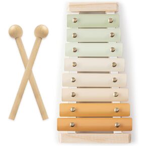 Comfy Cubs Xylophone for Kids - تنمية الطفولة المبكرة ألعاب موسيقية لمدة 3 سنوات وما فوق - الآلات الموسيقية للأطفال الملونة ، أداة الإيقاع غير السامة ،