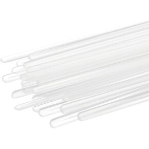 PATIKIL 25 Pcs Transparent Plastic Boning 6 Inch Clear Corset Strip Bone for Sewing Corset Costume(5mm 1/5" Wide)