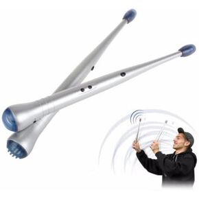FAVOMOTO PAIN ELACTICTICKSTICKS DRUMS DRUBS أفضل عصي الطبل للطبول الإلكترونية إيقاع طبل عصا Toddler Toy Sticks for Kids Electric Drumstick Toys Music Drum Kit 5B