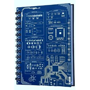 PCB NoteBoock PCB الغطاء الأمامي الفارغ (أسود)