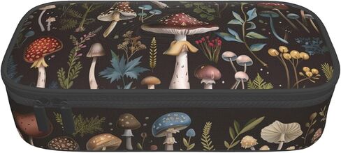 Leopard Print Pencil Case Big Capacity Pen Case Stationery Pencil Pouch Aesthetic with Zipper for Supplies Office College Adults in Kuwait