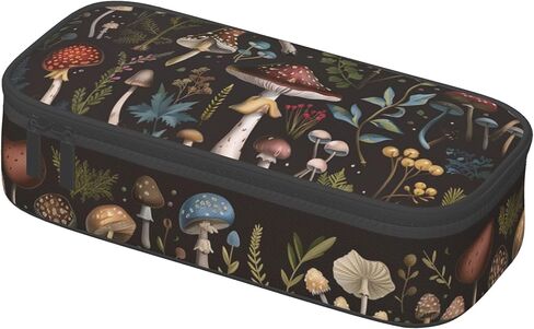 Leopard Print Pencil Case Big Capacity Pen Case Stationery Pencil Pouch Aesthetic with Zipper for Supplies Office College Adults in Kuwait