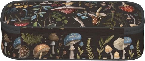 Leopard Print Pencil Case Big Capacity Pen Case Stationery Pencil Pouch Aesthetic with Zipper for Supplies Office College Adults in Kuwait