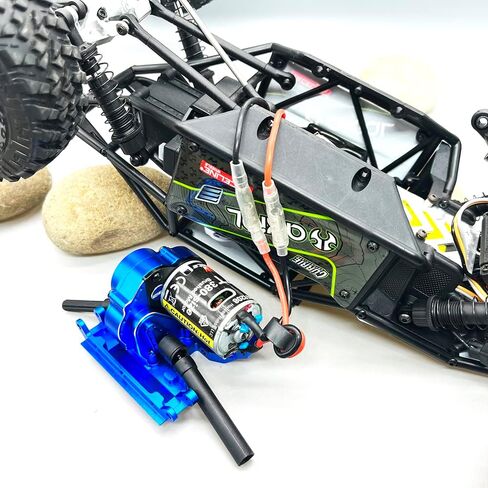 Aluminum Transmission Housing Set for Axial UTB18 Capra 4WD 1/18 Trail Buggy Upgrade Part (Dark Blue) in Saudi Arabia