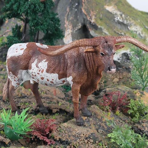 EOIVSH North American Bison Figurine,Realistic Bull Figure, Fun Wildlife Play Animal Toy for Boys,Girls & Kids in Saudi Arabia