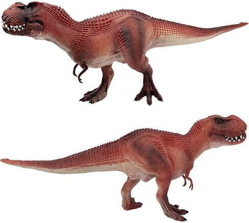 Gemini&Genius Tyrannosaurus Rex Toy, Dinosaur Toys 15 inches Vastatosaurus Rex Dinosaur Action Figure, Great Gift, Cake Topper, Collection, Room Decoration for Kids (Tarbosaurus) in Saudi Arabia