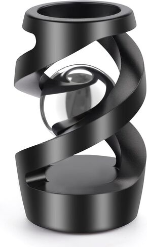 Upgraded Kinetic Desk Toys, Kinetic Spinning Desk Toy for Office for Adults, Quite Fidget Toys for Kids Teens, Desk Fidgets for Adults with ADHD (Grey Rose Gold) in Kuwait