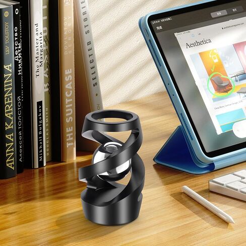 Upgraded Kinetic Desk Toys, Kinetic Spinning Desk Toy for Office for Adults, Quite Fidget Toys for Kids Teens, Desk Fidgets for Adults with ADHD (Grey Rose Gold) in Kuwait