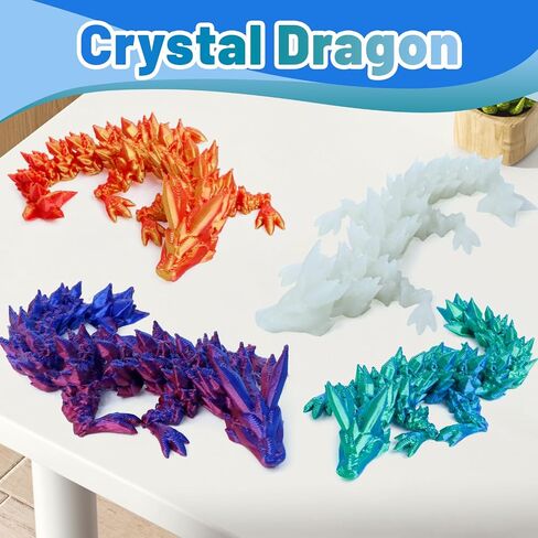 3D Printed Dragon Eggs with Hinges - 12 PCS, Mini Cute Party Favors, Classroom Prizes Bulk, Birthday Gift, Collectibles for Adults&Teens, Fidget Animals, Desk Pets (Multicolor) in Saudi Arabia