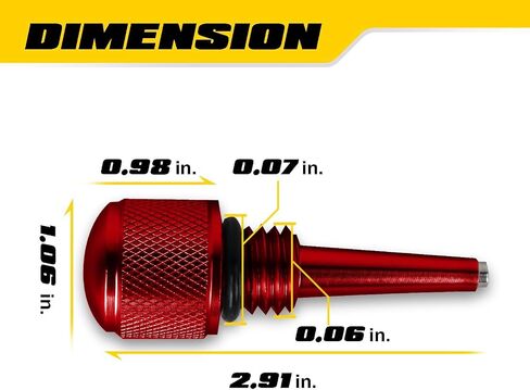 Magnetic Oil Dipstick, for Inverter Generators Compatible with Yamaha, WEN, Predator - Silver in Saudi Arabia