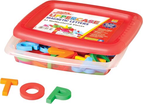 Educational Insights Multicolored Lowercase AlphaMagnets, Set of 42 Magnetic Letters, Alphabet Toy, Boys & Girls Ages 3+ in Kuwait