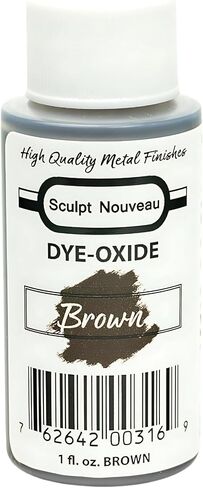 Aves Sculpt Nouveau Blue Liquid Dye-Oxide - 1oz Bottle, Transparent Metal Coloring Dye for Patinas, Metal Coatings, Sculpting, Customizing, and Creating Intense Color Effects in Kuwait