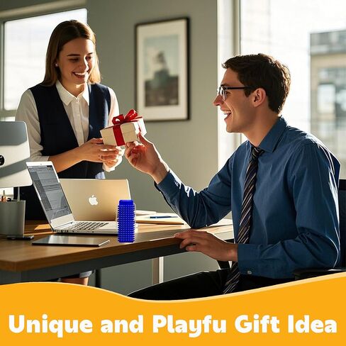 Little Ouchies تململ - سلسلة مفاتيح محفزة بحجم الجيب مع تصميم Grippie spiky ، لعبة القلق وتخفيف الإجهاد للبالغين ، هدايا فريدة من نوعها للأصدقاء والعائلة (أسود) in Kuwait