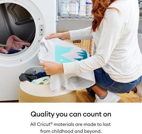 Cricut Smart Iron -On for Joy ، Sampler Pack (5.5in × 24in ، 6 صفائح) - HTV نقل الحرارة فينيل - قطع لا يلتقط لقطع طويل in Saudi Arabia
