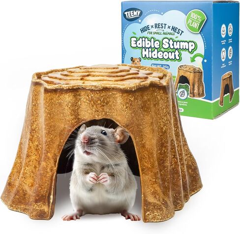 Garden Harvest Basket Edible Small Animal Chew Toy Set for Hamster Guinea Pig Gerbil Chinchilla Degu Rat Rabbit Food Bowl Teeth Chew Habitat Enrichment in Saudi Arabia